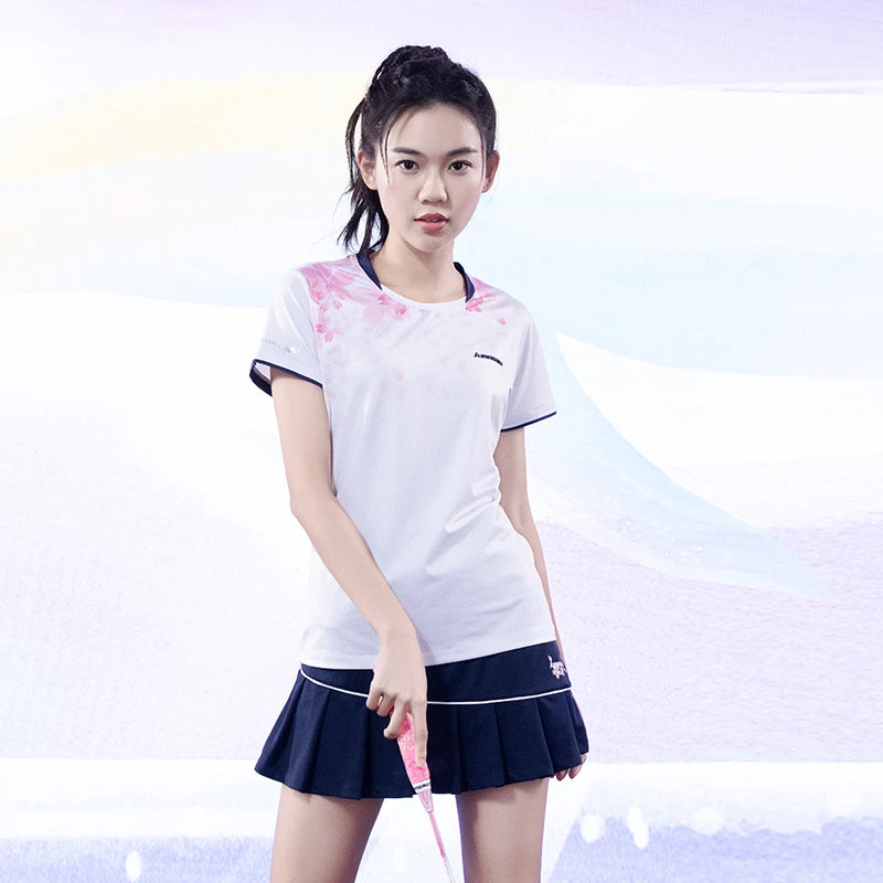 Kawasaki Badminton Clothes Women's Gym Clothing Summer Sportswear Short skirt and T shirt Badminton Suit A2948